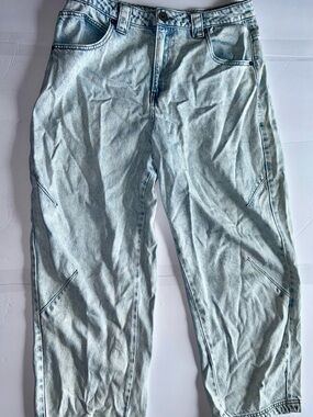 Fourth + Bay Relaxed Light Blue Women's Jeans - Size 12